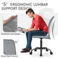 thumbnail image 5 of PayLessHere Home Office Chair - Ergonomic Mesh Desk Chair w/Lumbar Support, Grey, 5 of 7
