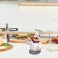 thumbnail image 4 of Estatuilla de resina, escultura nórdica, adornos de cocina, tículos de decoración, tesanía coleccionable pa cocina, oficina, porche, dec Bandeja Baoblaze Figurilla de Chef, 4 of 7