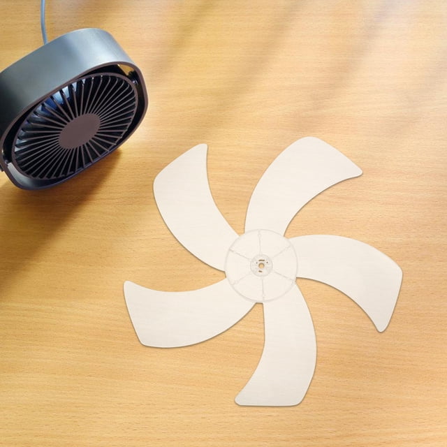SHINYPASING Standing Pedestal Fan Repair Part Transparent Plastic Blades Safe and Stable Fan Accessory