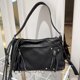 thumbnail image 5 of Bolso de mano retro para mujer, bolso de hombro con cremallera a la moda, bolso cruzado de alta calidad, bolso de motocicleta para niña, 5 of 5