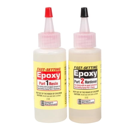 CintBllTer 2-Part Epoxy, Fast-Setting, Clear
