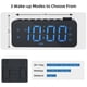 thumbnail image 2 of RGB Digital Alarm Clock Radio With Large Surface Adjustable Brightness and Volume, Dual Alarm with Weekday/Weekend Mode, 2 of 5