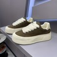 thumbnail image 6 of Men'S Breathable Casual Skate Shoes - Slip-Resistant, Comfortable Lace-Up Sneakers  Suitable for Outdoor Activities, Jogging, Walking Made with Durable Materials And Stylish Contrasting Design,, 6 of 9