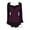 Plum, variant on Dare To Wear Victorian Gothic Boho Women's Corsetta Corset Top S - 5x