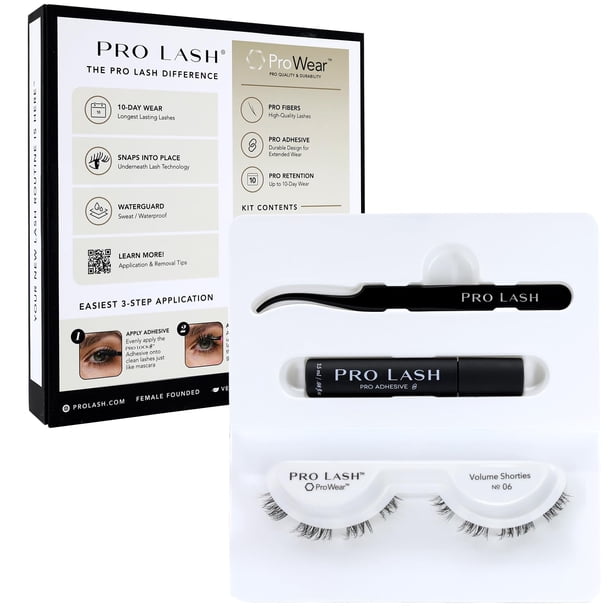 Kit de extensiones de pestañas Pro Lash ProWear Mini Clusters