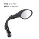 thumbnail image 5 of Espejos retrovisores Sonducket Lente de bicicleta liviana de 360 grados Ajustables de Acero, 5 of 6