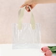 thumbnail image 4 of Unique Bargains Lightweight Reusable Gift Bag for All Occasions 1 Pc Beige Clear Small, 4 of 5