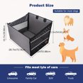 thumbnail image 2 of 2-Color Advanced Waterproof Dog Car Seat Covers - Durable Non-Slip Pet Hammock for Rear Seat Protection, Easy to Clean, Ideal for Outdoor Travel with Dogs & Cats, 2 of 6