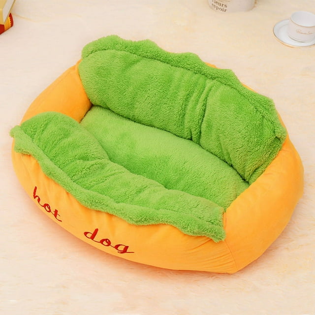 Cama Para Mascotas Con Forma De Perrito Caliente, Estera Para Dormir Para Perros, Gatos Y Perros, Innovadora, Extraíble, Otoño E Invierno