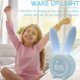 thumbnail image 4 of cute rabbit shaped induction morning alarm clock,intelligent automatic light adjustment,time/date/temperature,voice 26-27s, 4 of 5