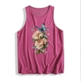 thumbnail image 4 of Women's Tops Under $5 Large Summer Casual Round Neck Loose Sleeveless T-Shirt, 4 of 4
