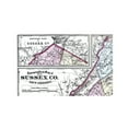 thumbnail image 3 of Historic County Map - Sussex County New Jersey - Beers 1872 - 35.06 x 23 - Vintage Wall Art, 3 of 5