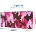 thumbnail image 3 of Pink Camo Gaming Mouse Pad Large Mouse Pad (31.5x11.8 Inch) Non-Slip Rubber Base Large Desk Mat Desk Protector for Home Office Gaming Work, 3 of 6