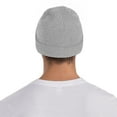 thumbnail image 6 of Norwegian Flag Beanie Hat Knit Hat Skull Cap for Men Women Winter Hat Gray, 6 of 6