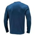 thumbnail image 5 of SWSMCLT Men's Soft Knit Pullover Sweaters Fall Work Office Business Casual Long Sleeve Knitted Sweatshirt Lightweight Slim Fit Sweater Dressy Knitwear Cozy Crewneck Warm Winter Navy Large, 5 of 5