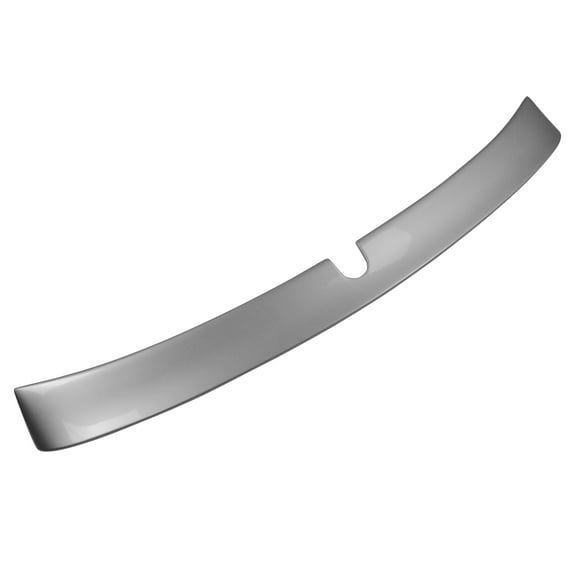 Ikon Motorsports Compatible with 03-05 E-Class W211 Sedan Roof Spoiler Wing Painted #744 Silver Metallic