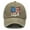 Khaki, variant on Uaswgudfs Patriotic USA Baseball Cap with Embroidered US Flag - 4th of July & Independence Day Celebration Hats Black