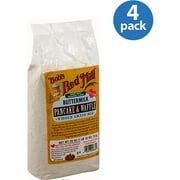 Bob's Red Mill Buttermilk Pancake & Waffle Whole Grain Mix, 26 oz, (Pack of 4)