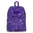 thumbnail image 1 of Mochila Jansport Superbreak Plus Dub Doodle Purple JS0A4QUEGX6, 1 of 3