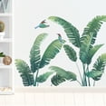 thumbnail image 4 of Tropical Wall Decals Palm Leaf Wall Stickers for Living Room, Green Plants Wall Decor Posters Vinyl Peel and Stick Art Murals for Bedroom Nursery Office, 4 of 8