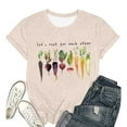 thumbnail image 4 of VJATTWR T-Shirt Surdimensionné Femme Décontracté T-Shirts pour Femmes Manches Courtes Col Rond Imprimé Graphique Tenue Décontractée pour le Confort et le Style au Quotidien TG, 4 of 4