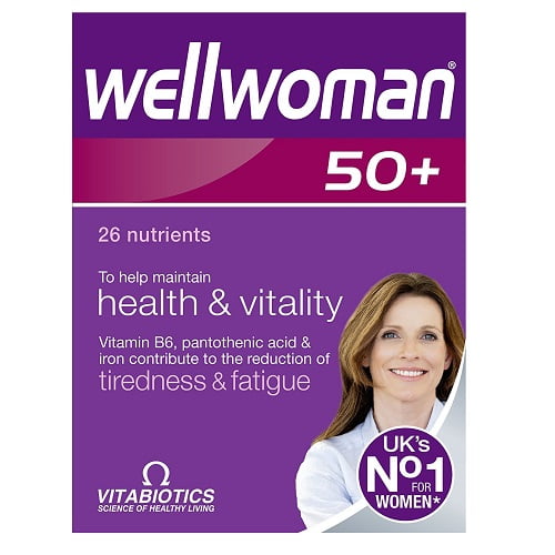 Wellwoman Vitabiotics 50 30 Tablets Walmart Com Walmart Com