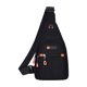thumbnail image 2 of Sling Bag For Men Women Crossbody Chest Bag Multi Pocket Nylon Shoulder Backpack Water For Travel Hiking Outdoor Casual Daypack Work Deliv, 2 of 6