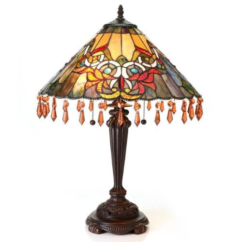 Aric 2-light Bronze Table Lamp