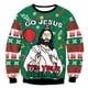 thumbnail image 2 of Suéteres navideños feos, jerséis verdes, sudaderas con estampado divertido en 3D para fiestas navideñas, sudaderas para fiestas, cumpleaños, Navidad 2024, 2 of 5