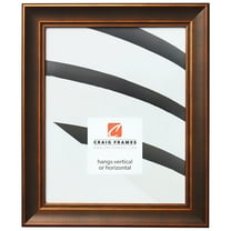 Craig Frames Metropolis 125, 16x20 inch Picture Frame, Antique Bronze