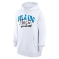 thumbnail image 2 of Women's G-III 4Her by Carl Banks  White Orlando Magic Filigree Logo Pullover Hoodie, 2 of 3
