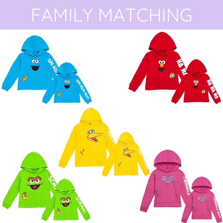 Sesame Street Big Bird Family Matching Hooded Pullover photo 5