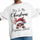 thumbnail image 5 of Mens T Shirts Christmas Elk Snowflake Short Sleeve Casual Men's Tee Tops Graphic T-Shirts for Teen Boys/Men, 5 of 8