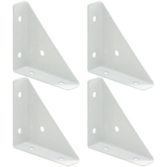 MasteelfCA 4pcs Triangular Corner Brace Heavy Duty Angle Brackets Corner Braces Joint Angle Braces