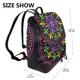 thumbnail image 2 of Disketp Mardi Gras5 Mochila de Cuero para Mujer, Bolso de Espalda Antirrobo con Estilo para Viaje, Trabajo y Uso Diario, 2 of 4