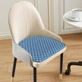 thumbnail image 7 of yulier D-Shaped Chair Cushion, Dining Chair Pad, Comfortable Breathable Non Slip Indoor Seat Cushion for Home Office Dorm, Machine Washable, 17.3" x 17.7", 7 of 7