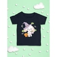 thumbnail image 3 of Cartoon Bunny W Cauldron T-Shirt Infant -Image by Shutterstock,  18 Months, 3 of 4