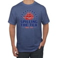 thumbnail image 2 of Wild Bobby Spilling The Tea Since 1773 Men Tee, 2 of 6