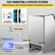 thumbnail image 3 of Máquina comercial de hielo VEVOR  110lbs/24h Máquina automática de hielo para restaurante Bar cafetería, 3 of 9
