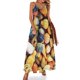 thumbnail image 1 of Vestido sin mangas con calabazas de colores, vestido de fiesta, ropa para mujer, vestido de verano, mujer coreana, 1 of 7