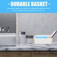 thumbnail image 3 of Shisuyan Small Storage Bins White 6Pcs 8*5.3*2.6in, 3 of 8