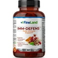 thumbnail image 5 of Fineland Vitamins Imm-Defens Immune Support with Quercetin, Zinc & Elderberry Antioxidant 60 Count 60 Capsules, 5 of 5