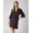 Black, variant on Bali Breathe Sleepwear Robe Midnight Rouge M Women's