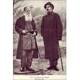 thumbnail image 1 of 24"x36" Gallery Poster, Yasnaya Polyana. Maxim Gorky and Leo Tolstoy 1900, 1 of 1
