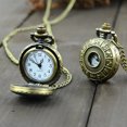 thumbnail image 3 of Trayknick Collier Quartz Vintage Rétro Steampunk Pendentif Chaîne Montre de Poche, 3 of 13