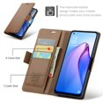 thumbnail image 2 of ETFAST Leather Phone Case Wallet With Card Holder Zipper For OPPO Reno 8Z 7Z Reno 8Lite 7Lite F21 Pro 5G High Quality Leather Phone Case, 2 of 11