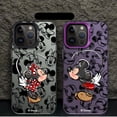thumbnail image 2 of Disney-funda de Mickey y Minnie para teléfono móvil, carcasa bonita para Apple iPhone 16, 15 Pro Max, 16 Pro, 14 Pro, 13, 12, 11 Pro Max, 14 Plus, 2 of 5