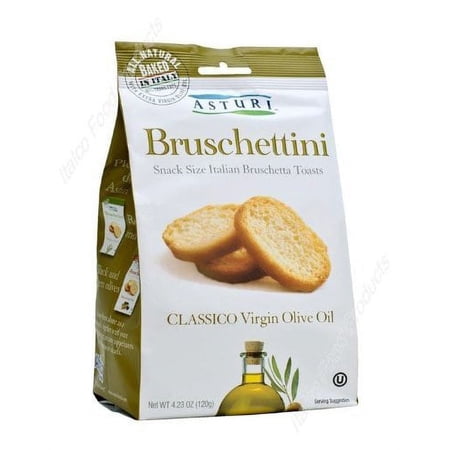 Asturi Classico Bruschettini - Virgin Olive Oil (Case of 4) 4.23oz