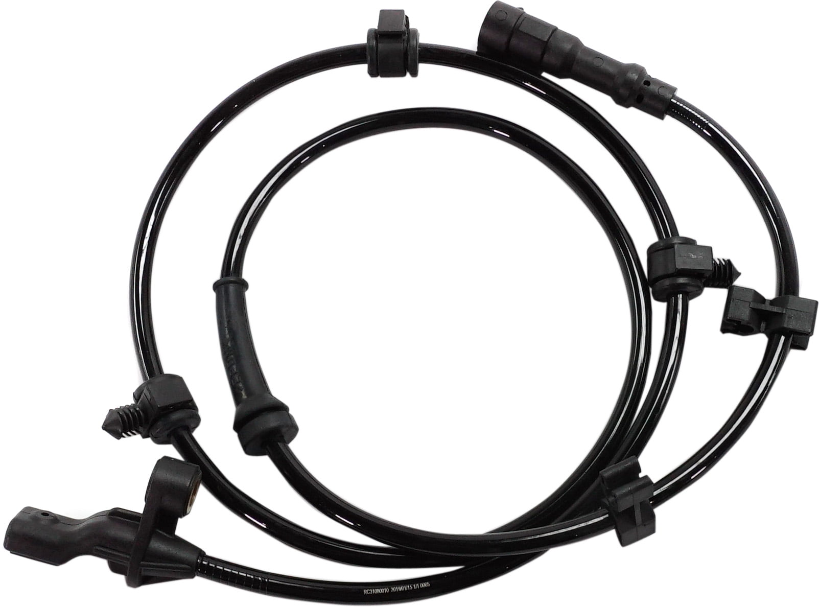 ABS Speed Sensor Compatible with 2004-2010 Chrysler PT Cruiser Rear, Driver or Passenger Side Female Connector Pin Type 2-Prong Terminal