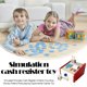 thumbnail image 5 of Caja Registradora De Madera Simulada Para Niños, Contando Dinero, Juego De Rol, Cajero De Supermercado, Juguete Para Niños matsuzay FN002527-00, 5 of 6